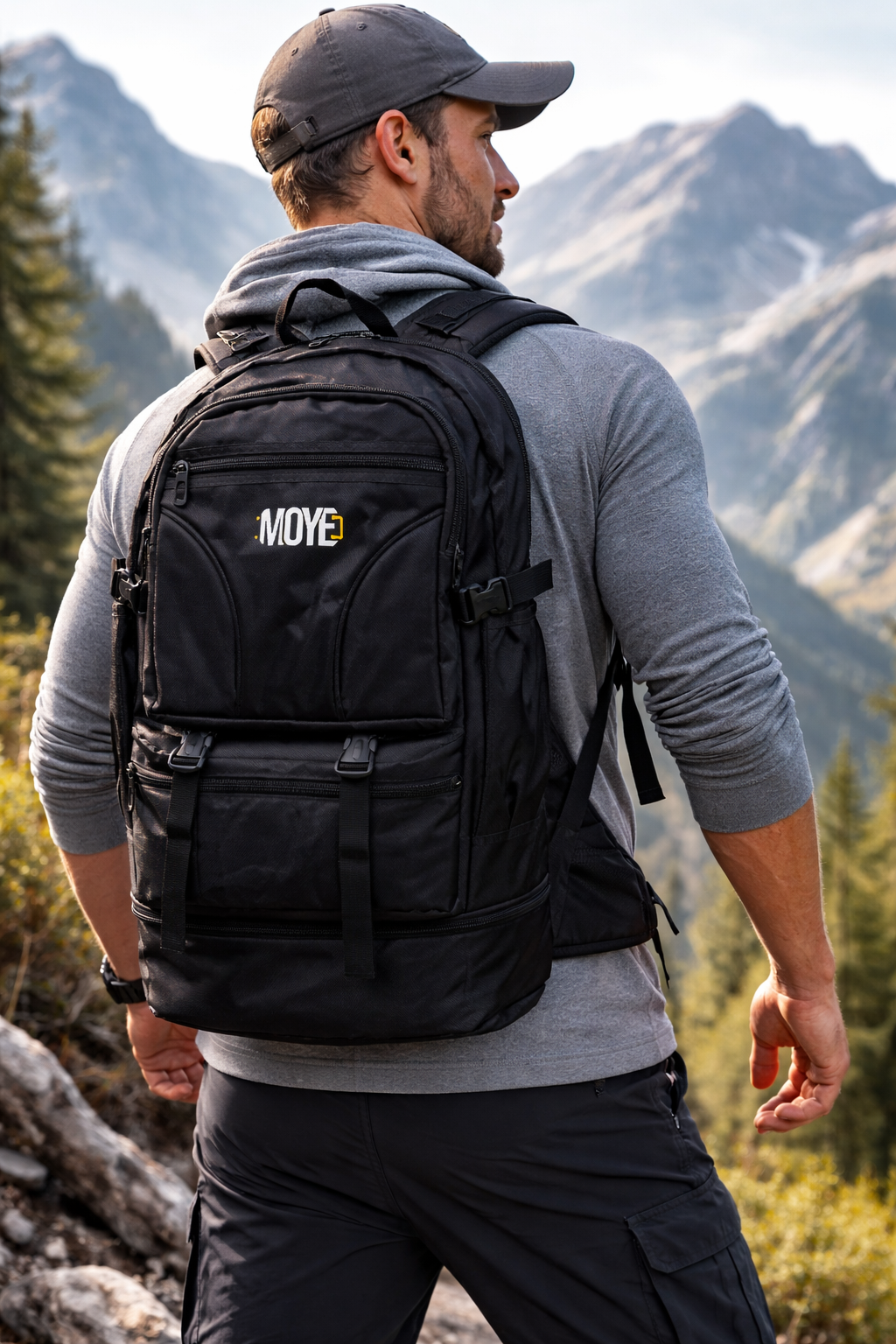 KÖRÜKLÜ DAĞCI SIRT ÇANTASI